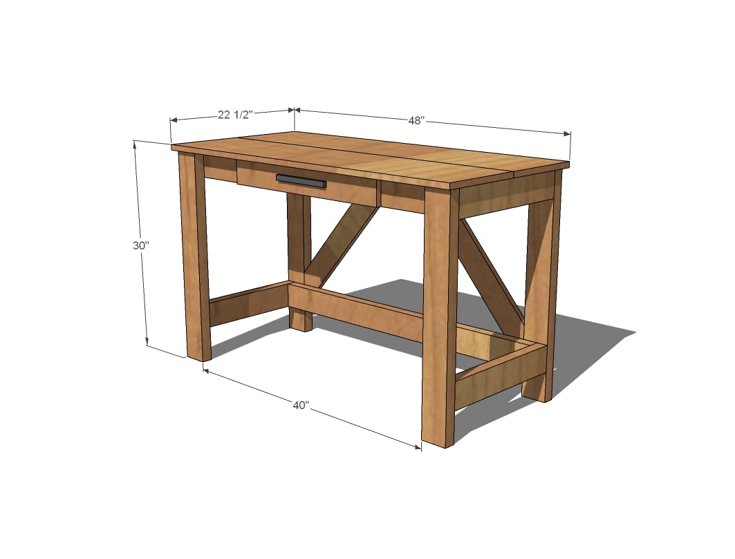 Ana white deals standing desk